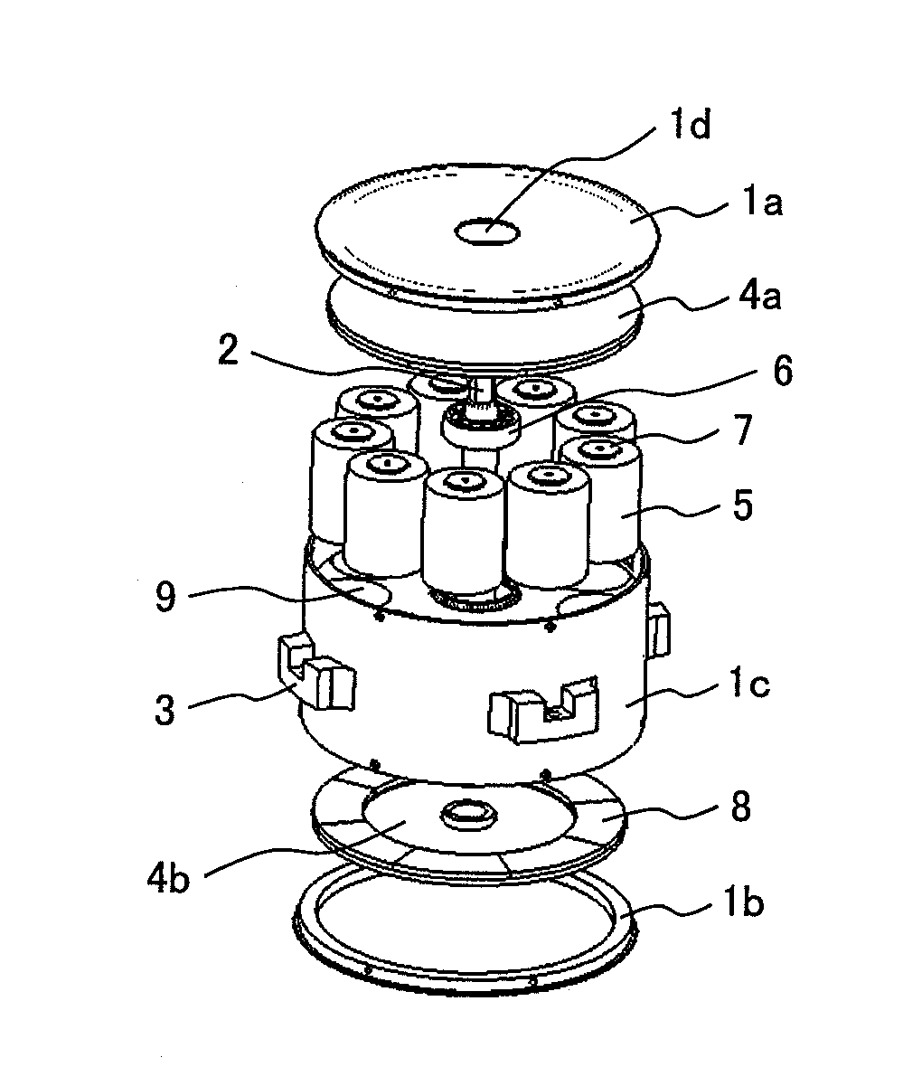 Axial gap rotating electrical machine