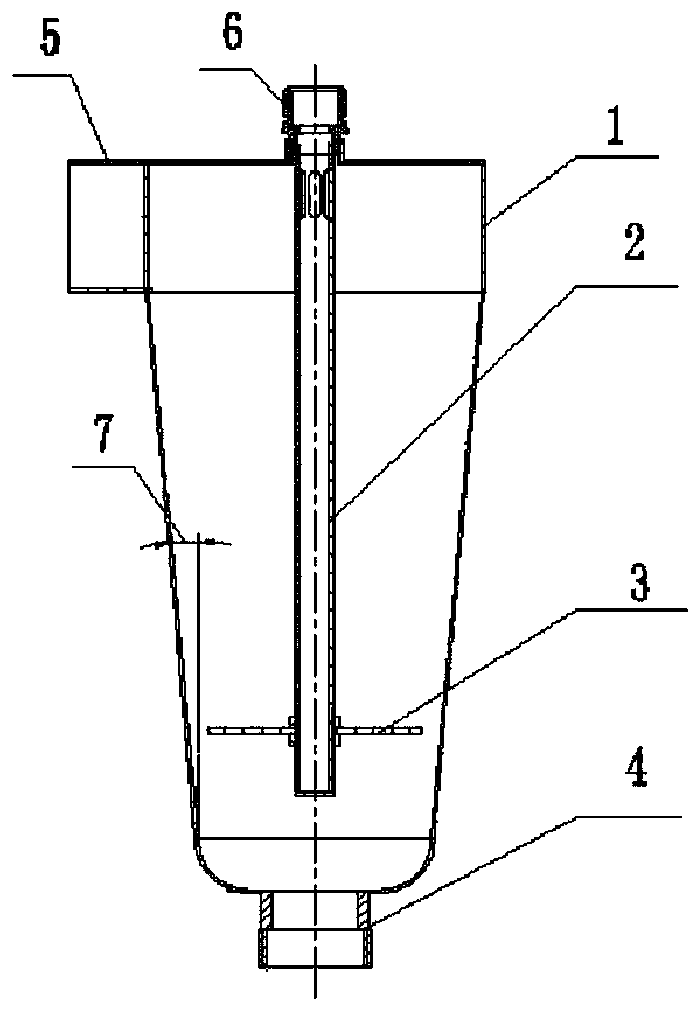 A multi-working-condition design method of a gas-liquid separator for a water-activated battery