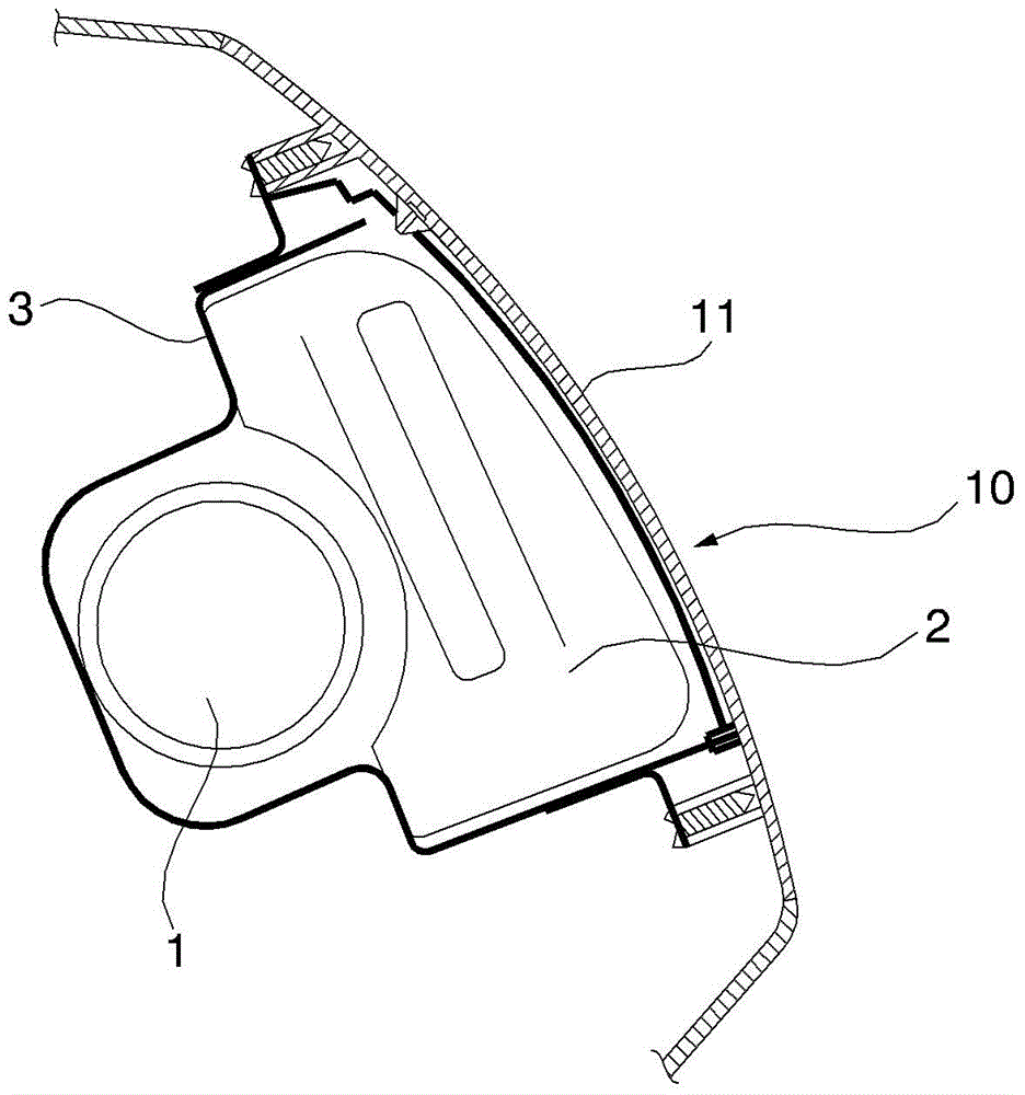 Airbag door