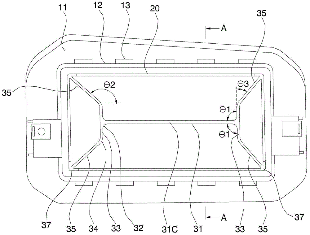 Airbag door