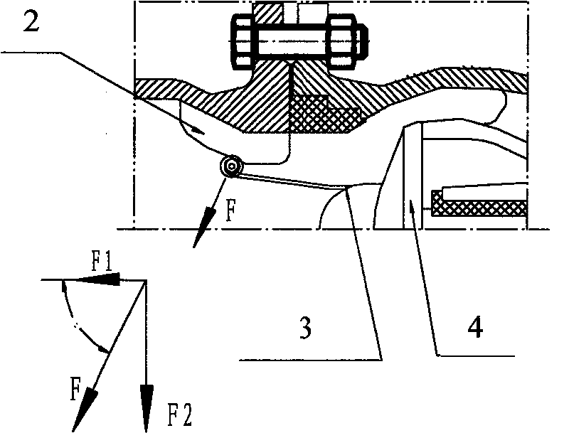 Novel reverse flow preventing device