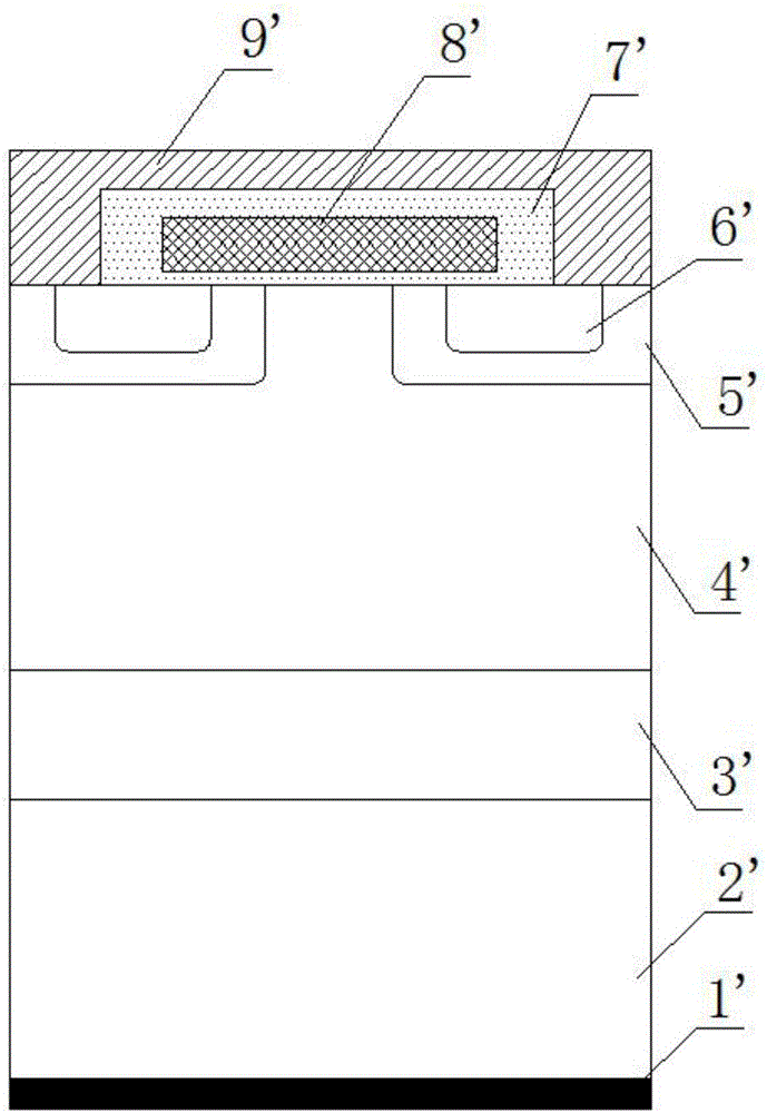 Longitudinal-channel SiC Schottky gate bipolar transistor and fabrication method thereof