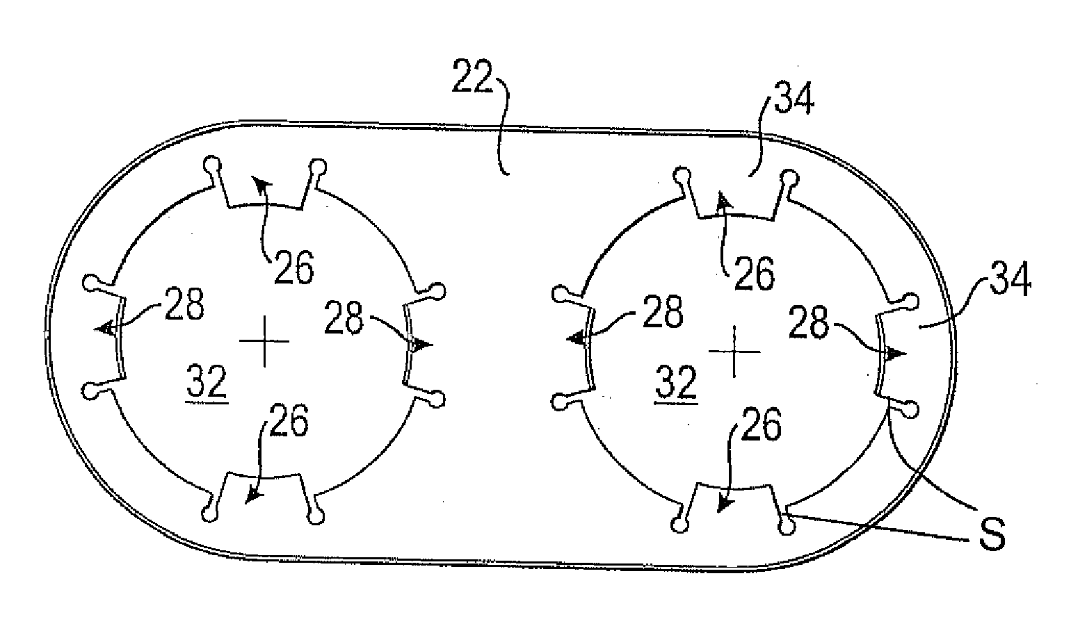 Muffler for an exhaust system