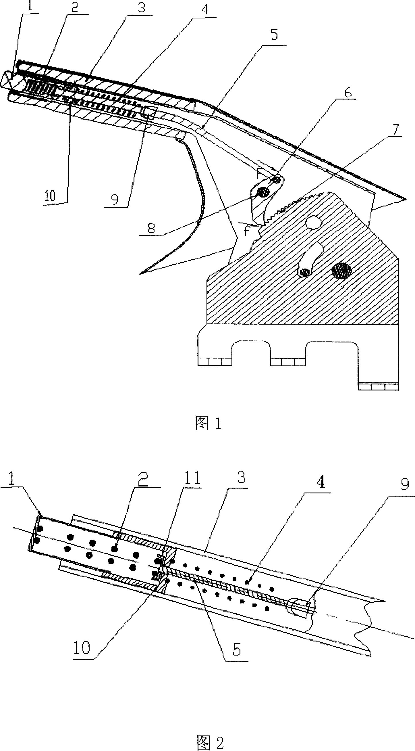 Operating mechanism of automobile hand brake