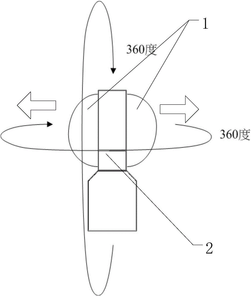 Dual-lens positioning detection system and dual-lens positioning detection method