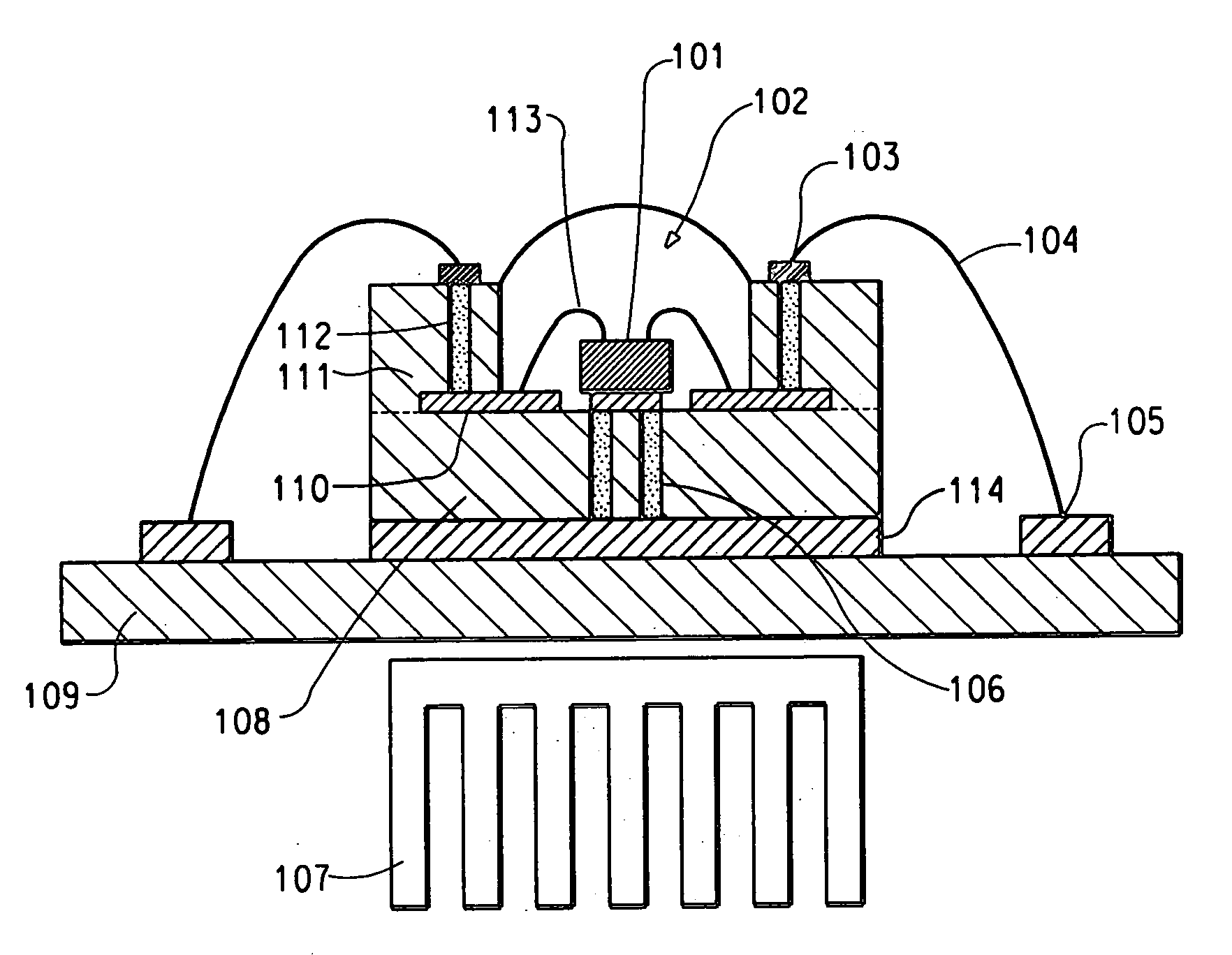 Low temperature co-fired ceramic (LTCC) tape compositions, light emitting diode (LED) modules, lighting devices and method of forming thereof