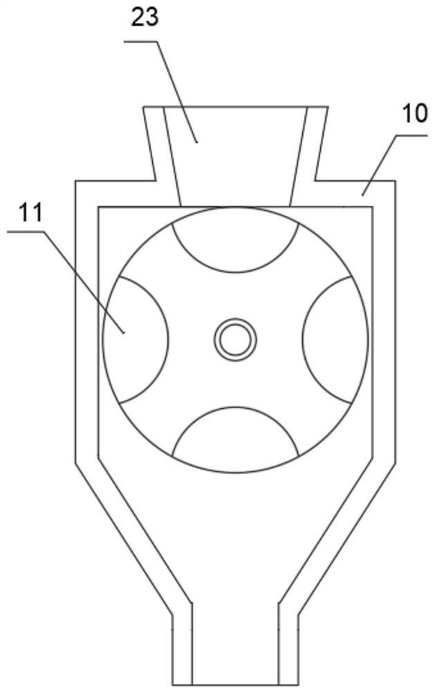 Rotary kiln roasting structure and roasting process thereof