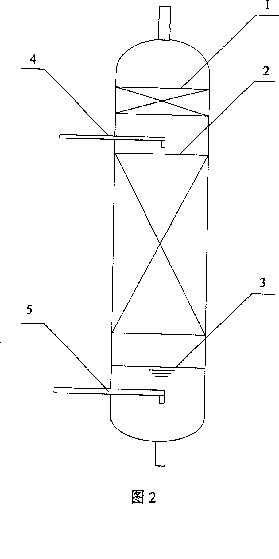 Method for treating ammonia nitrogen wastewater