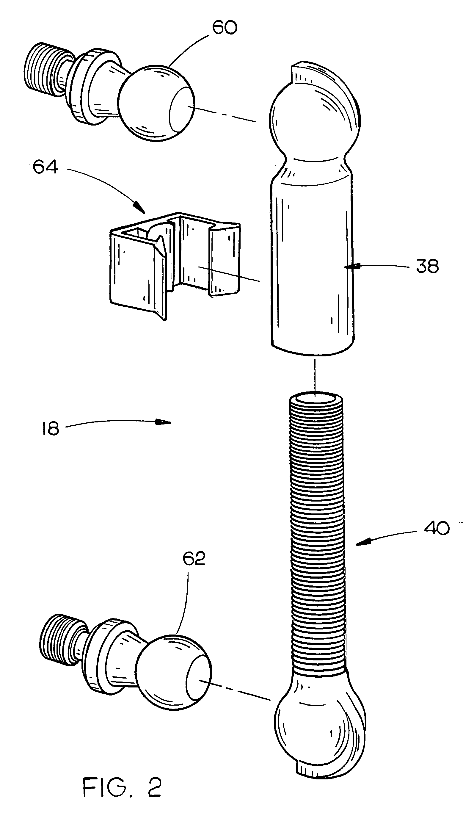 Height control linkage for a vehicle cab suspension