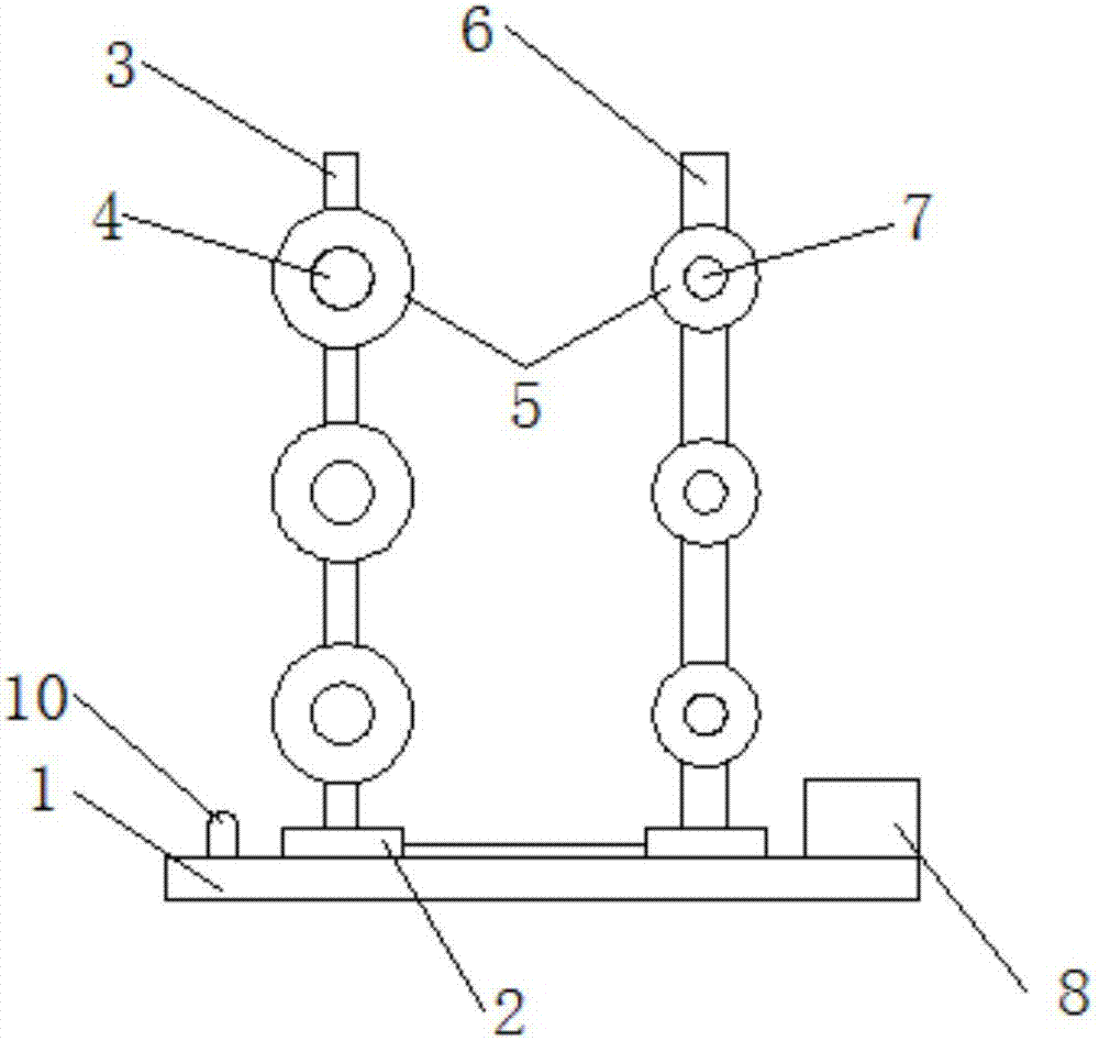 Textile thread guiding device