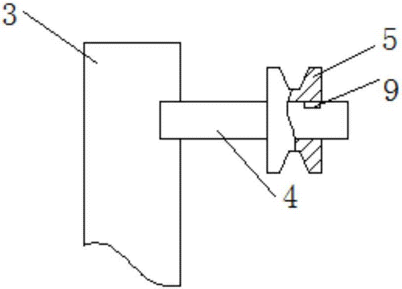 Textile thread guiding device