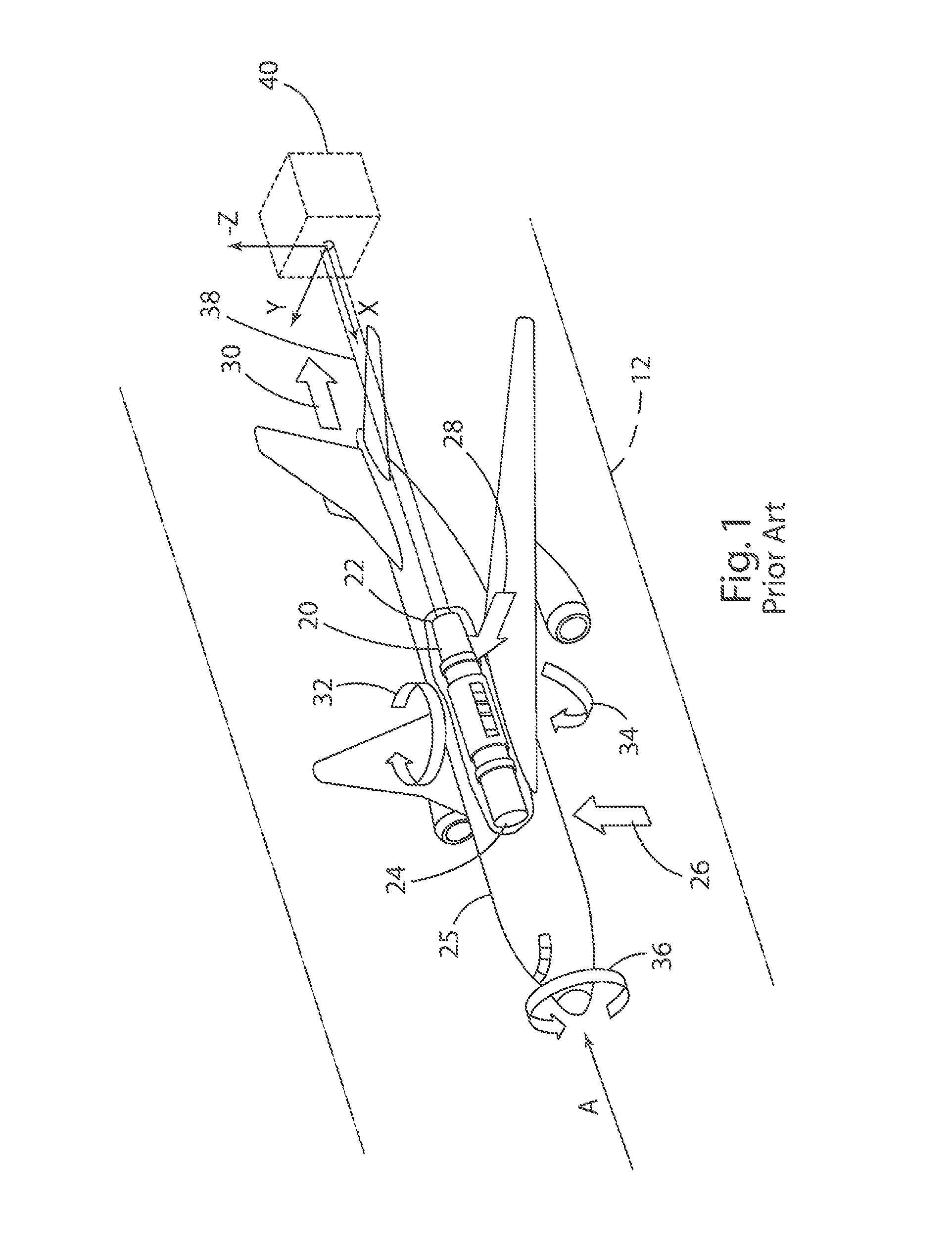 In-situ load system for calibrating and validating aerodynamic properties of scaled aircraft in ground-based aerospace testing applications