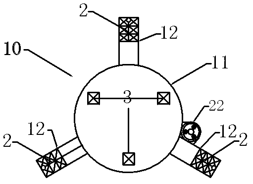 Ultra-deepwater offshore oil-gas engineering developing system and mounting method thereof