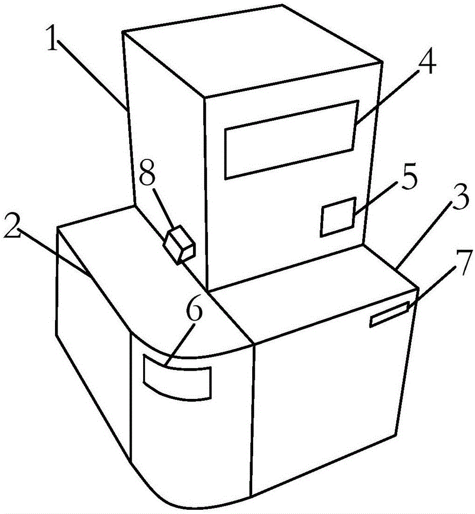 Device for recycling express trash