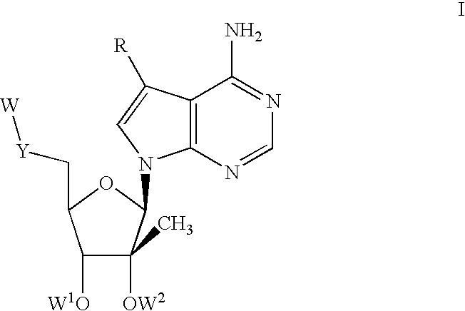 Nucleoside compounds for treating viral infections