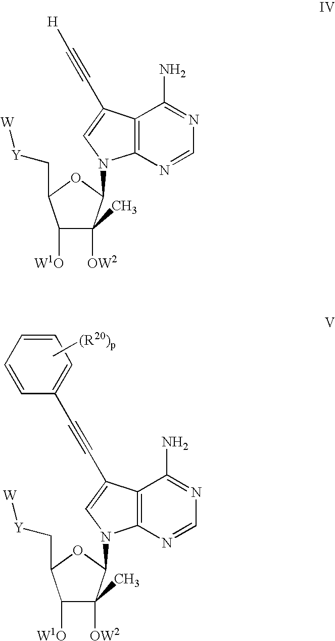 Nucleoside compounds for treating viral infections