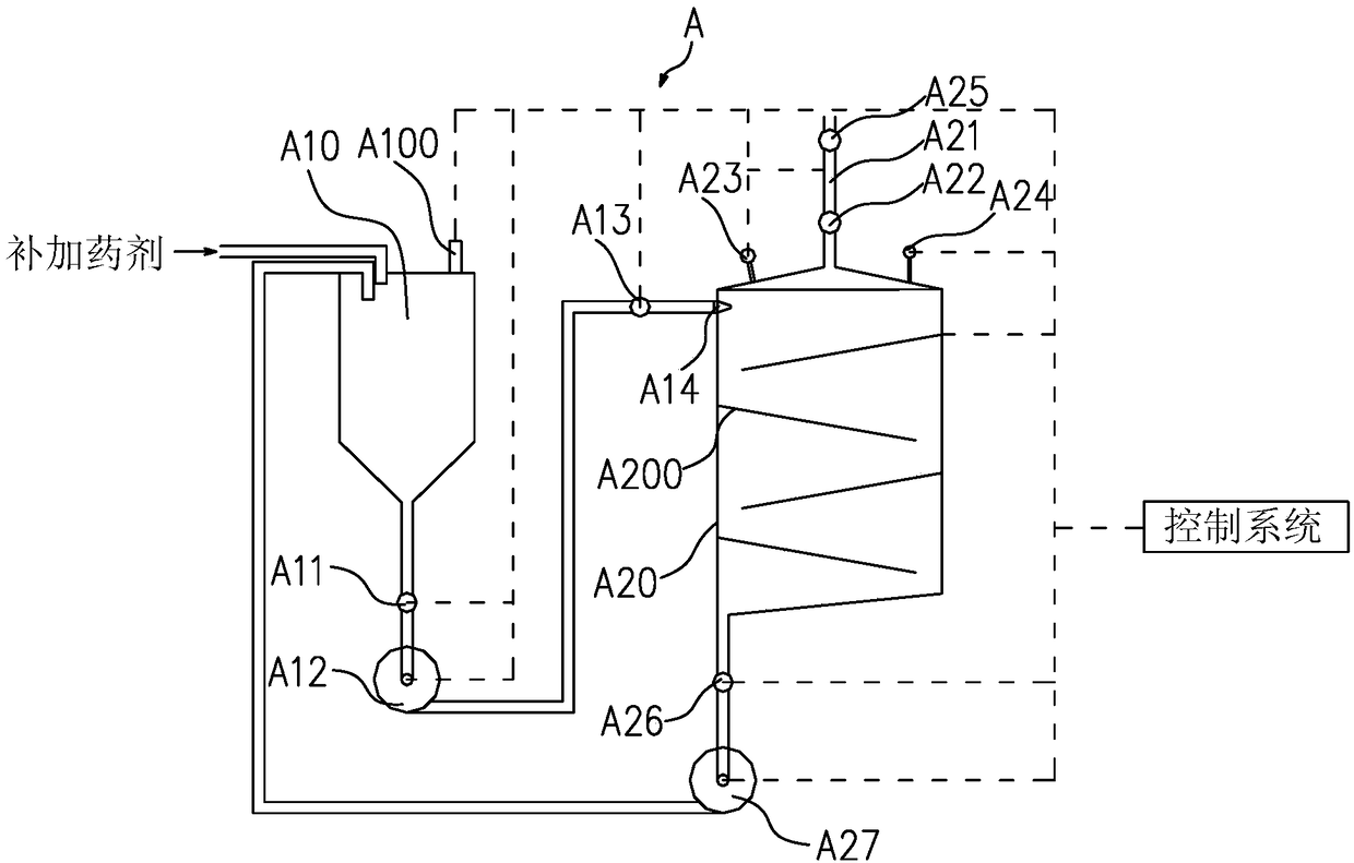 Coal slime water flotation agent vaporization device and vaporization method thereof