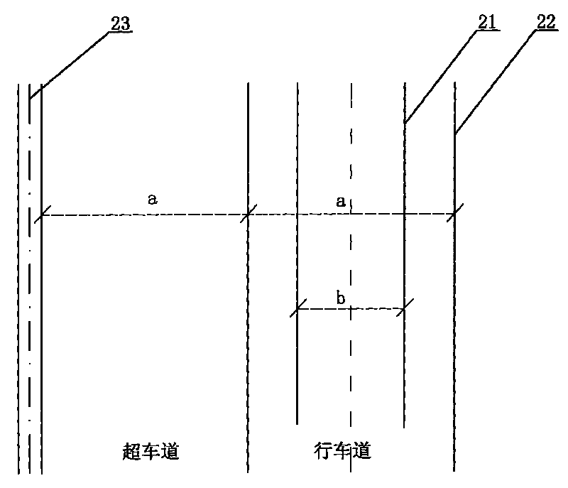 Method for detecting stress and strain of road surface