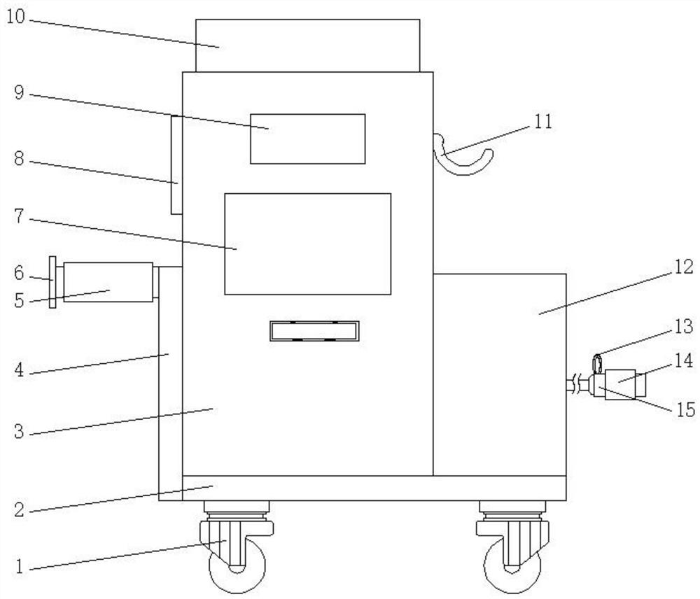 Installation mechanism of charging pile with temperature detection function and using method thereof