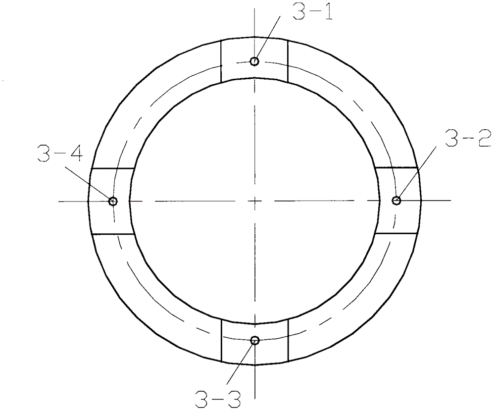 End-face-sealed friction surface temperature measuring method