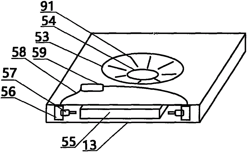 Neurological magnetic therapy massage lying bed