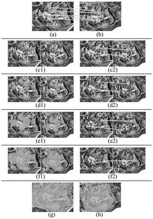 Quasi-dense matching extension method based on subspace fusion and consistency constraint