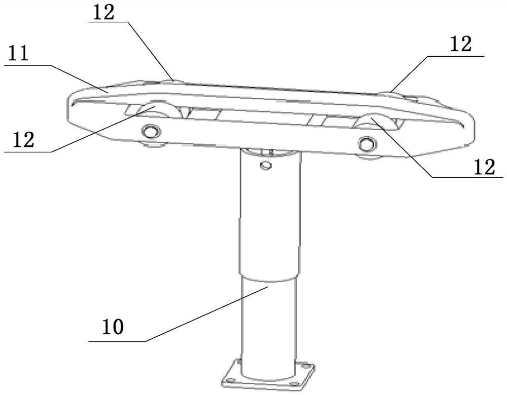 Automatic oiling device for inner side guide rail of special pipeline