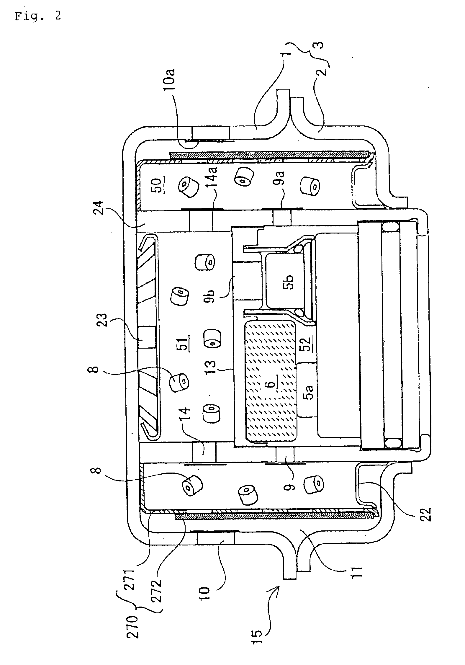 Inflator for an air bag