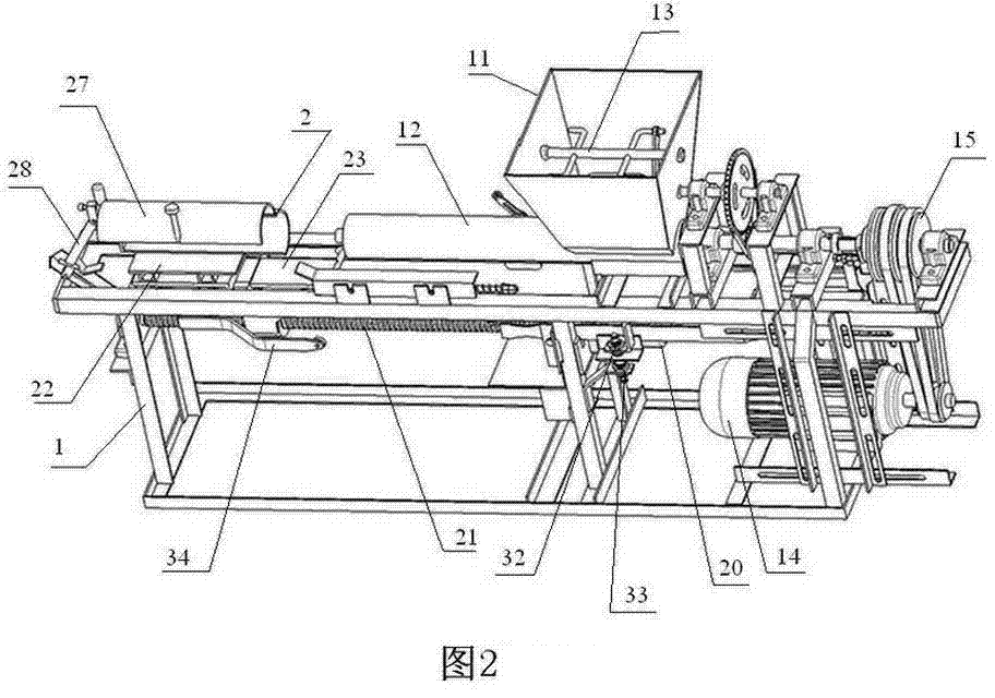 Horizontal automatic control bagging machine