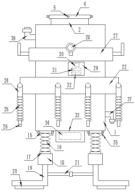 A marine storage tank with timing ventilation function