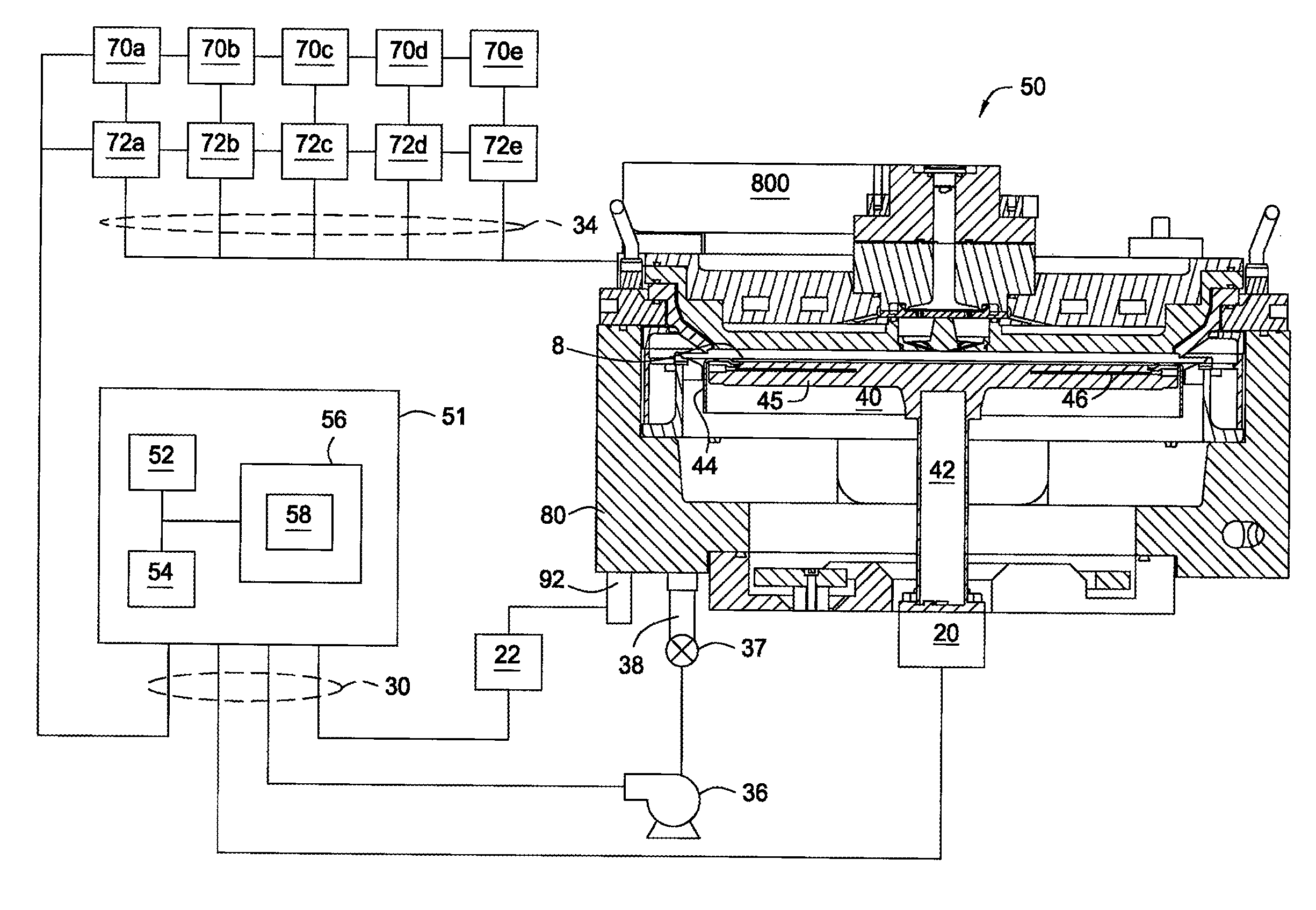 Apparatus and process for plasma-enhanced atomic layer deposition