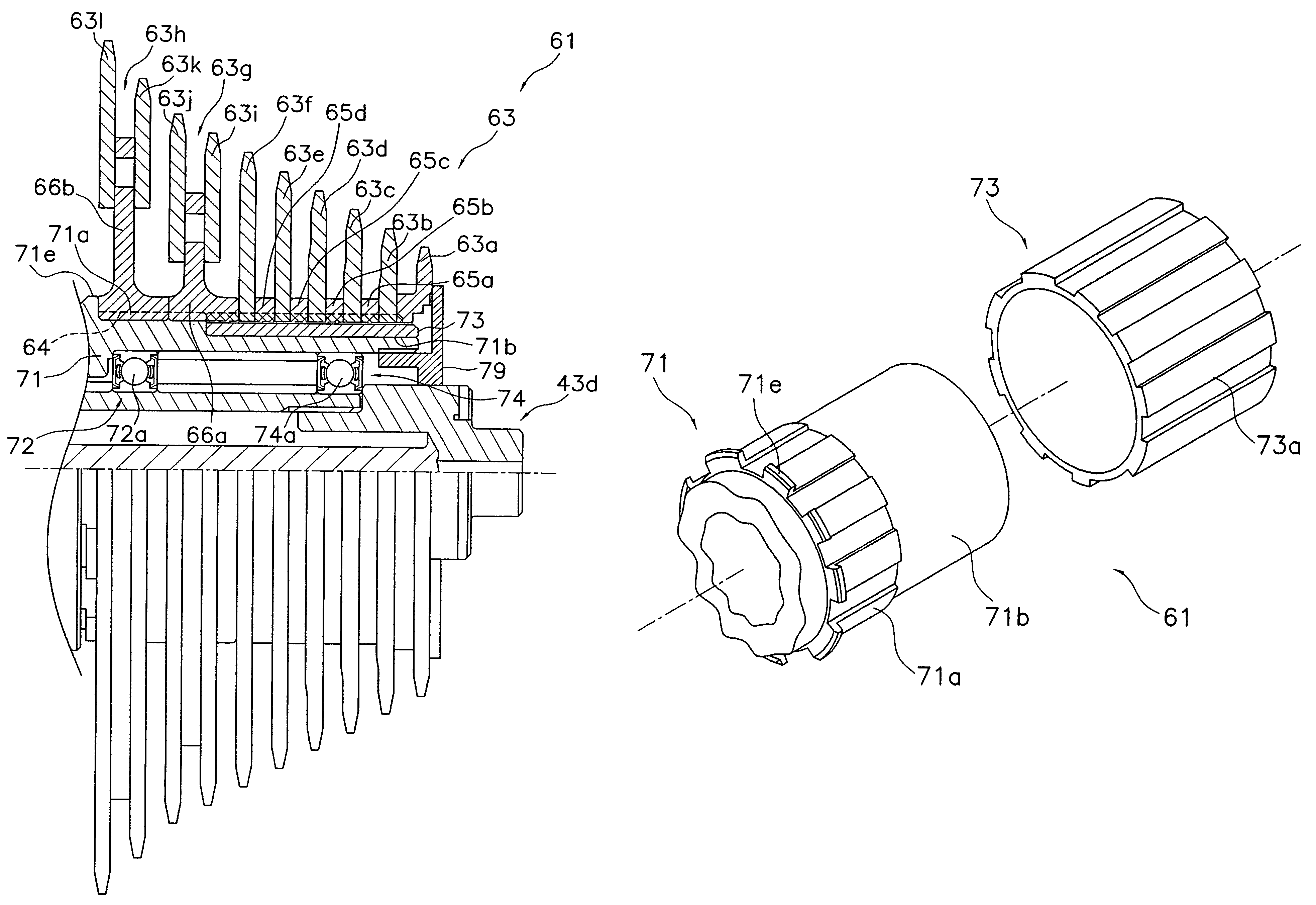 Bicycle hub outer and bicycle hub