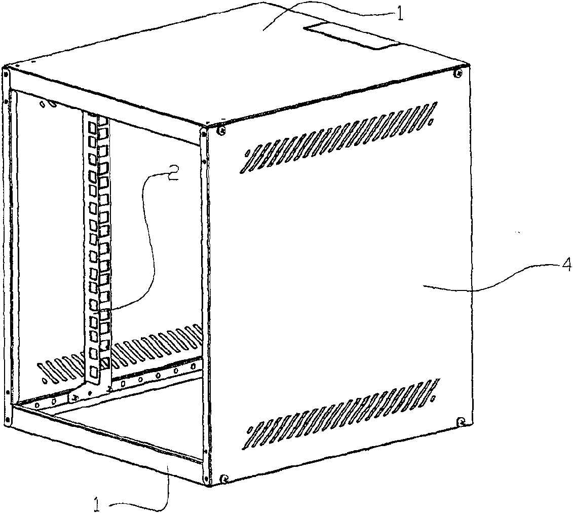 Assembled network enclosure