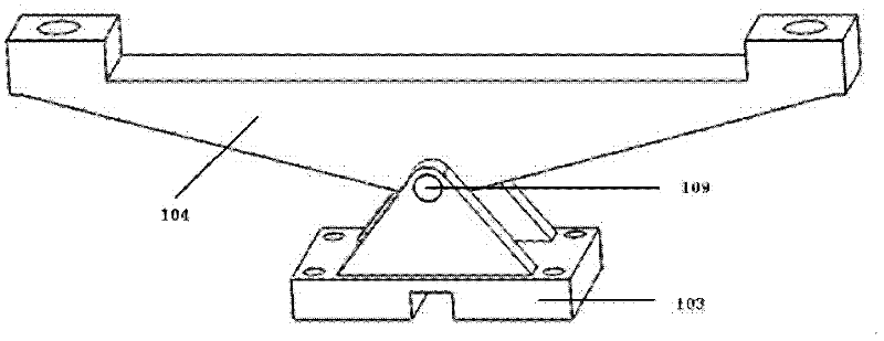 Flexible limit support device for large-caliber light reflecting mirror and installation method for device