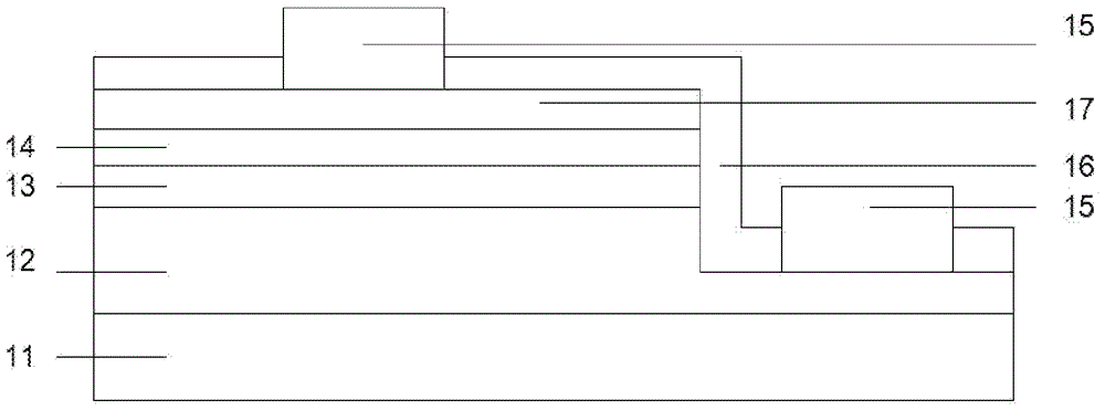 A kind of gan-based led and the method for manufacturing gan-based led