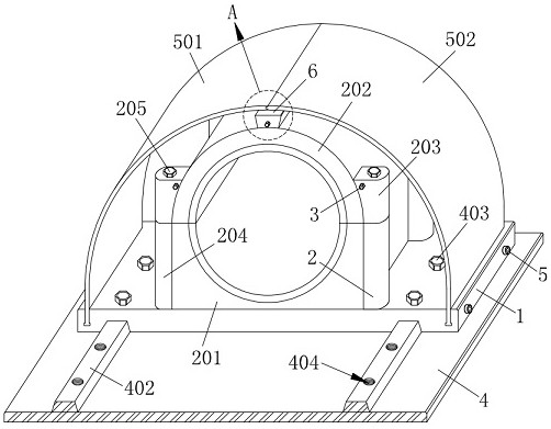 Anti-overheating self-lubricating bearing seat