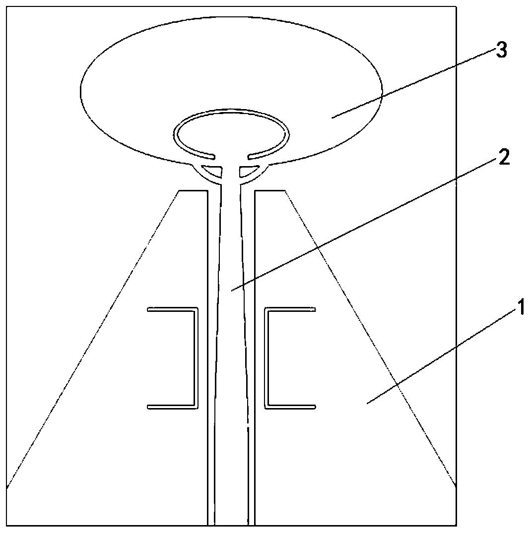 Double-notch ultra-wideband antenna based on liquid crystal polymer