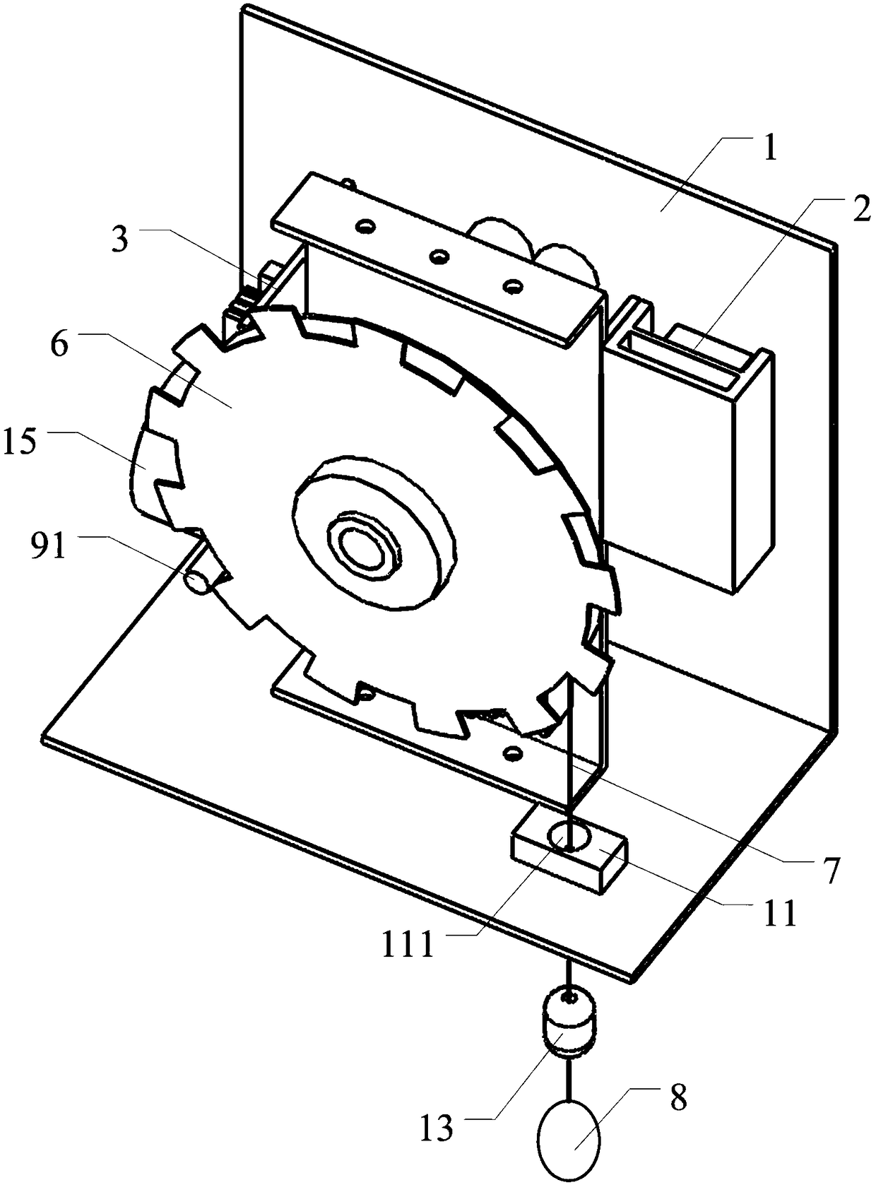 Vertical movement lamp control main machine and vertical movement lamp group control system