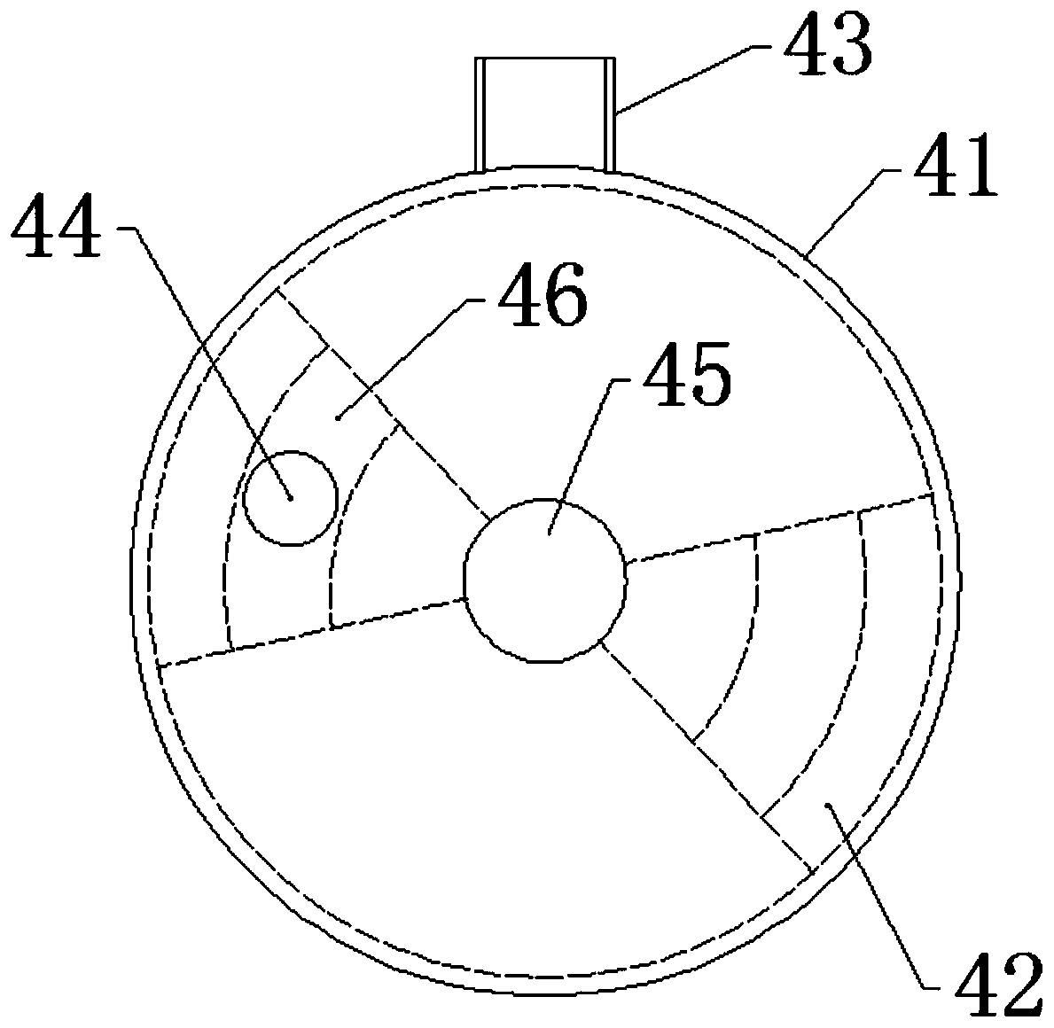 Constant-flow type low-dead-space breathing machine