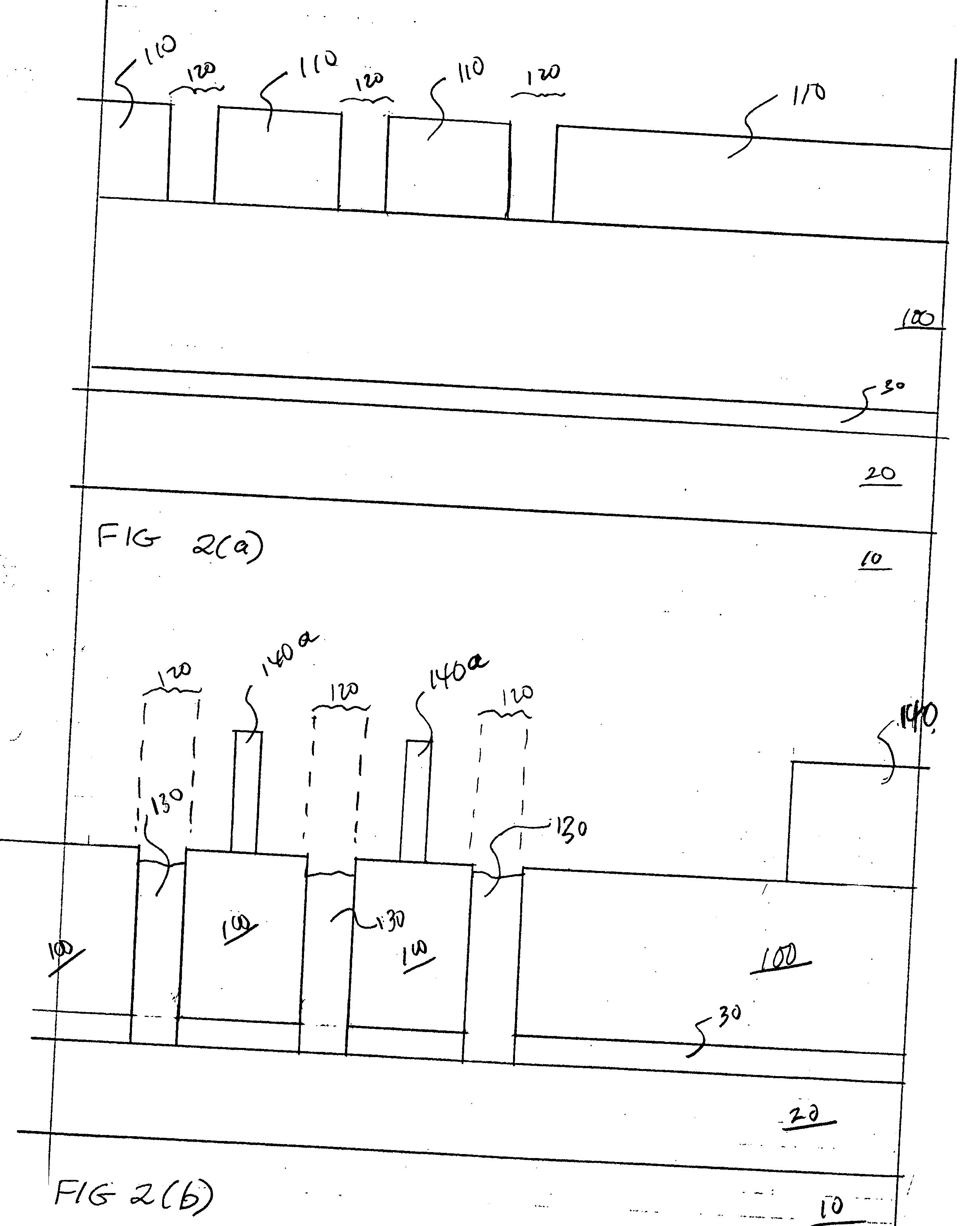 Dual depth trench termination method for improving Cu-based interconnect integrity