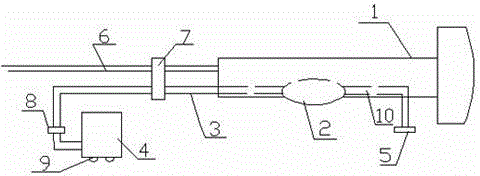 Novel medical ultrasonic diagnosis probe