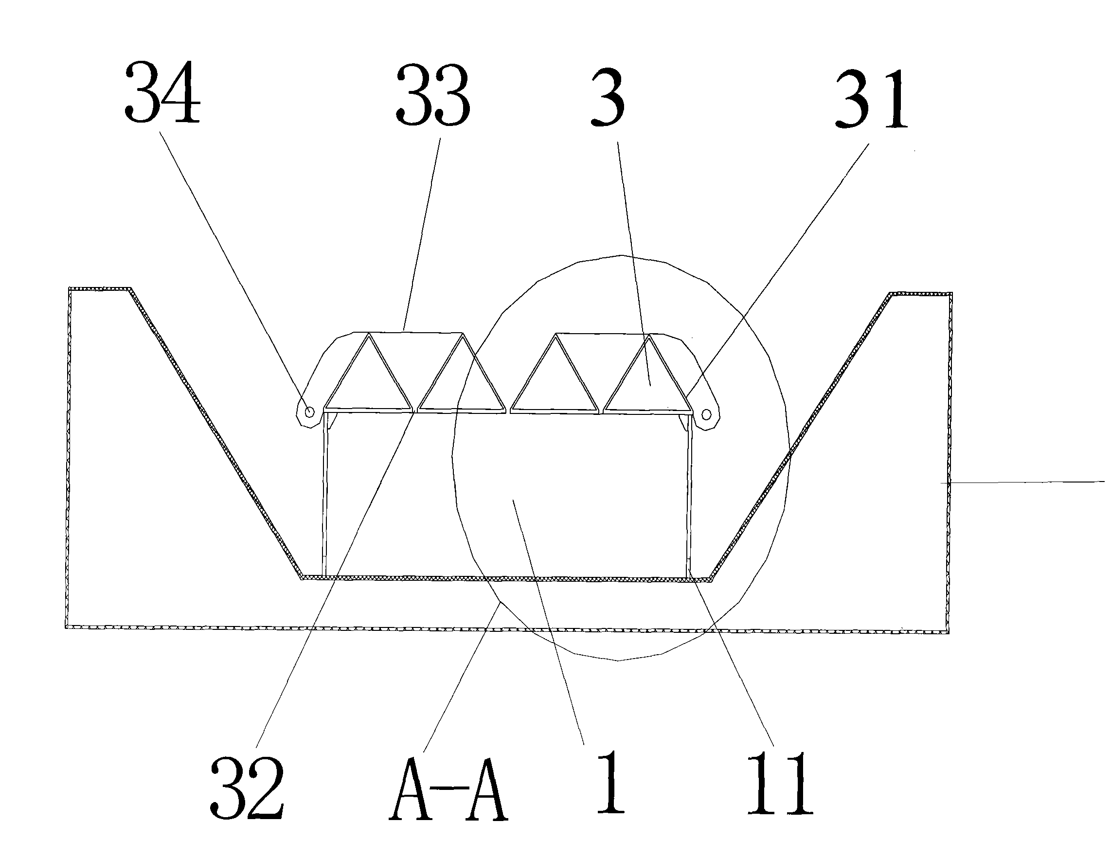 Electrodusting chamber bottom cleaning device and method for cleaning static powder by applying same