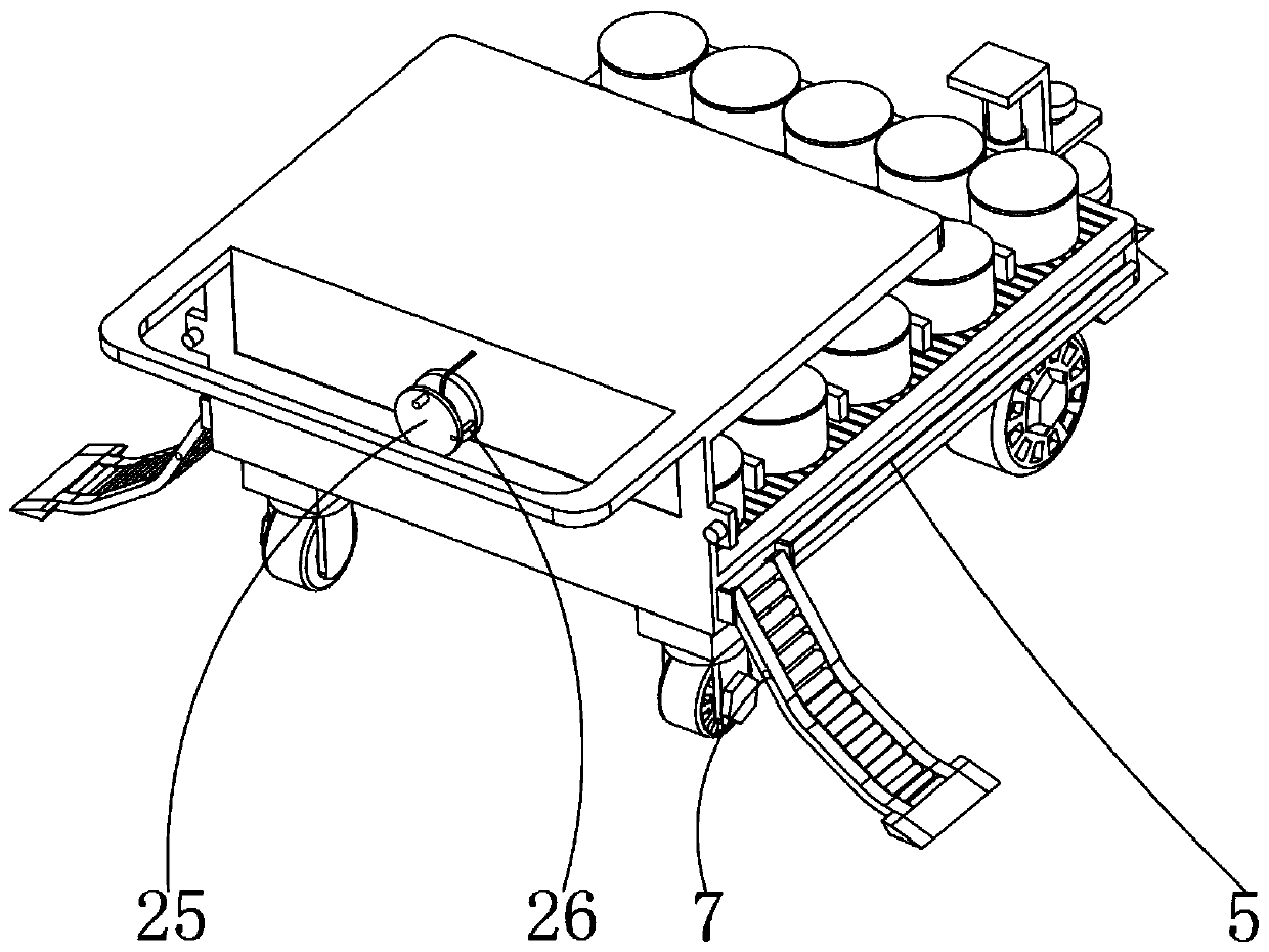 Damp-proof device facilitating feeding and discharging for building coating transferring and storing