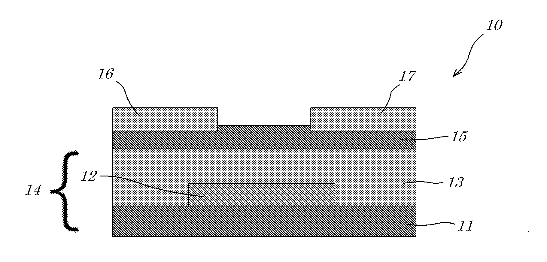 Method for the deposition of an organic material