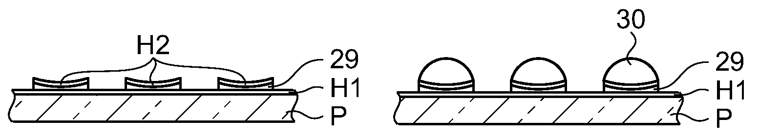 Method of manufacturing microlens, microlens, optical film, screen for projection, projector system, electrooptical device and electronic equipment