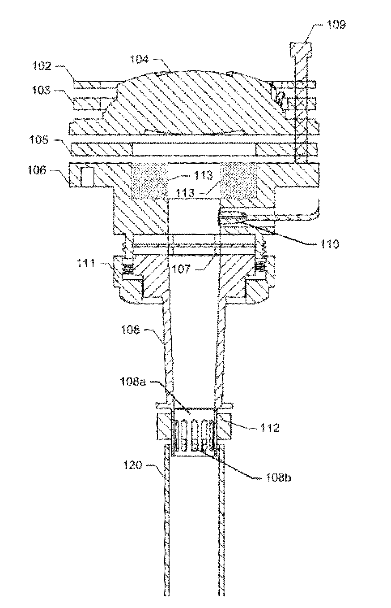 Handheld probe for tube inspection using apr