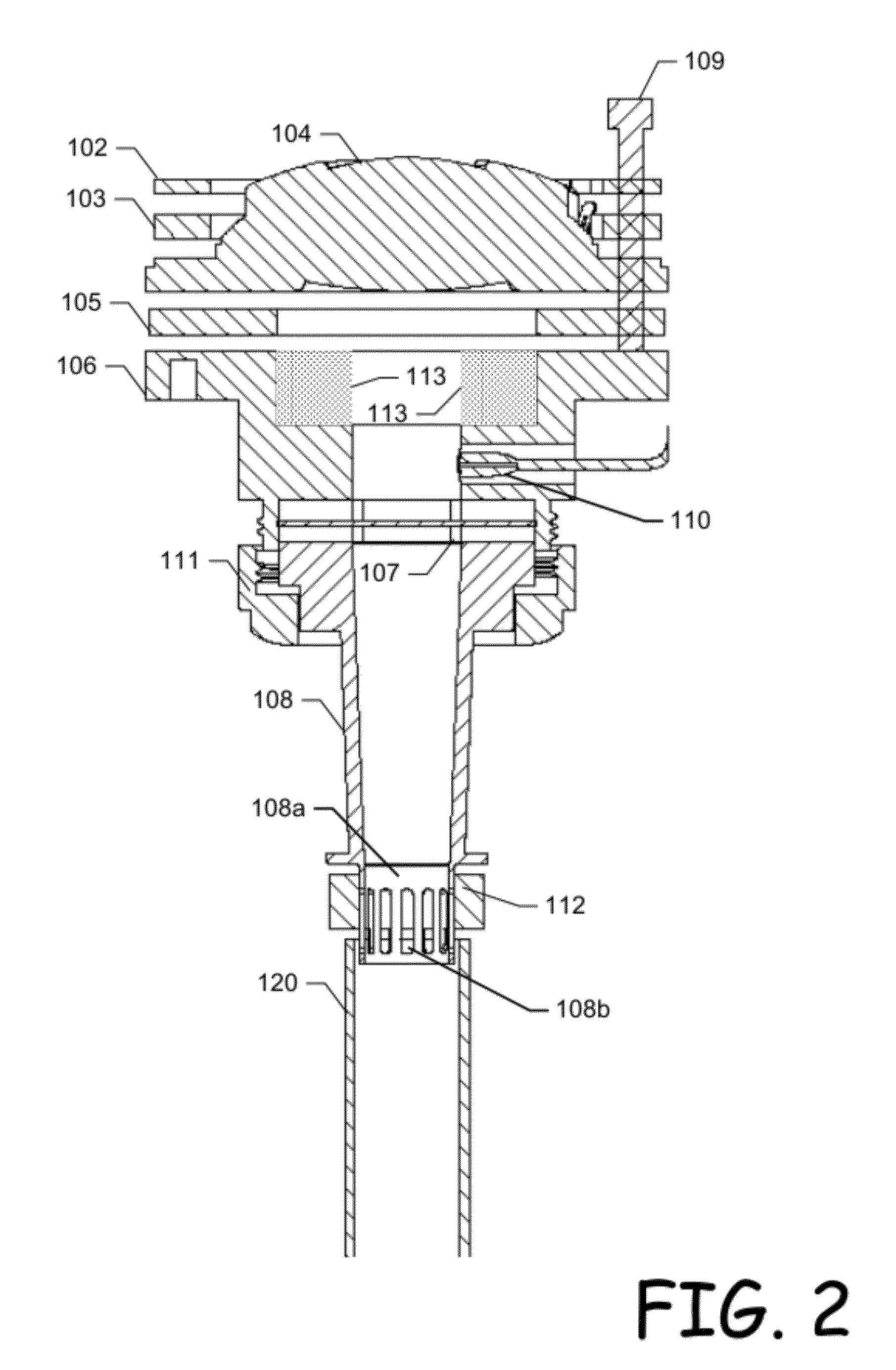 Handheld probe for tube inspection using apr