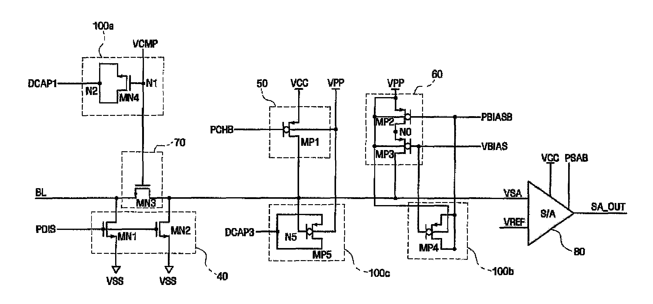 Nonvolatile memory device using variable resistive element