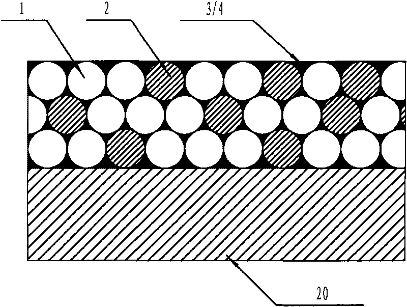 Manufacturing method of bimetal self-lubricating bearing material