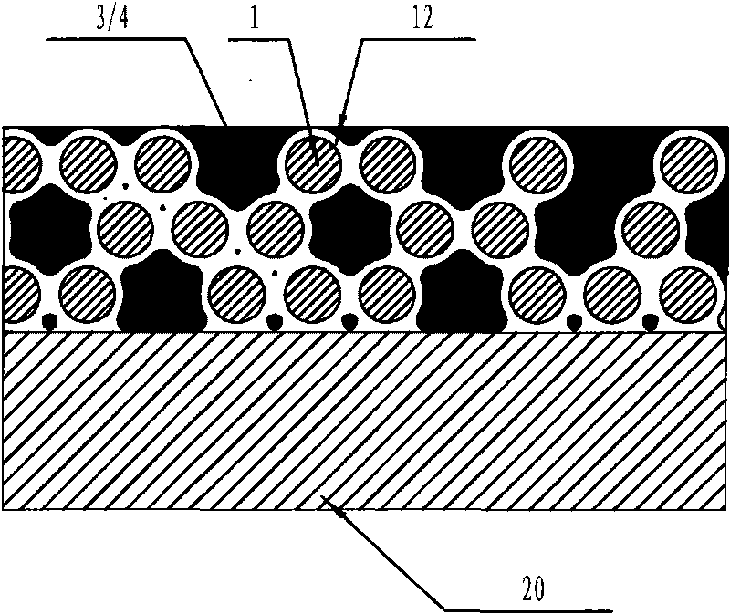 Manufacturing method of bimetal self-lubricating bearing material